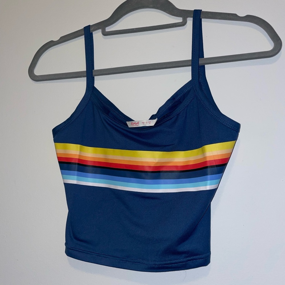 romwe crop top